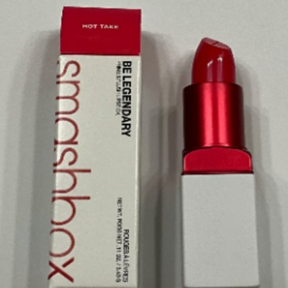 Smashbox Be Legendary Prime Plush Lipstick - Hot Take NIB limited edition - Picture 6 of 6